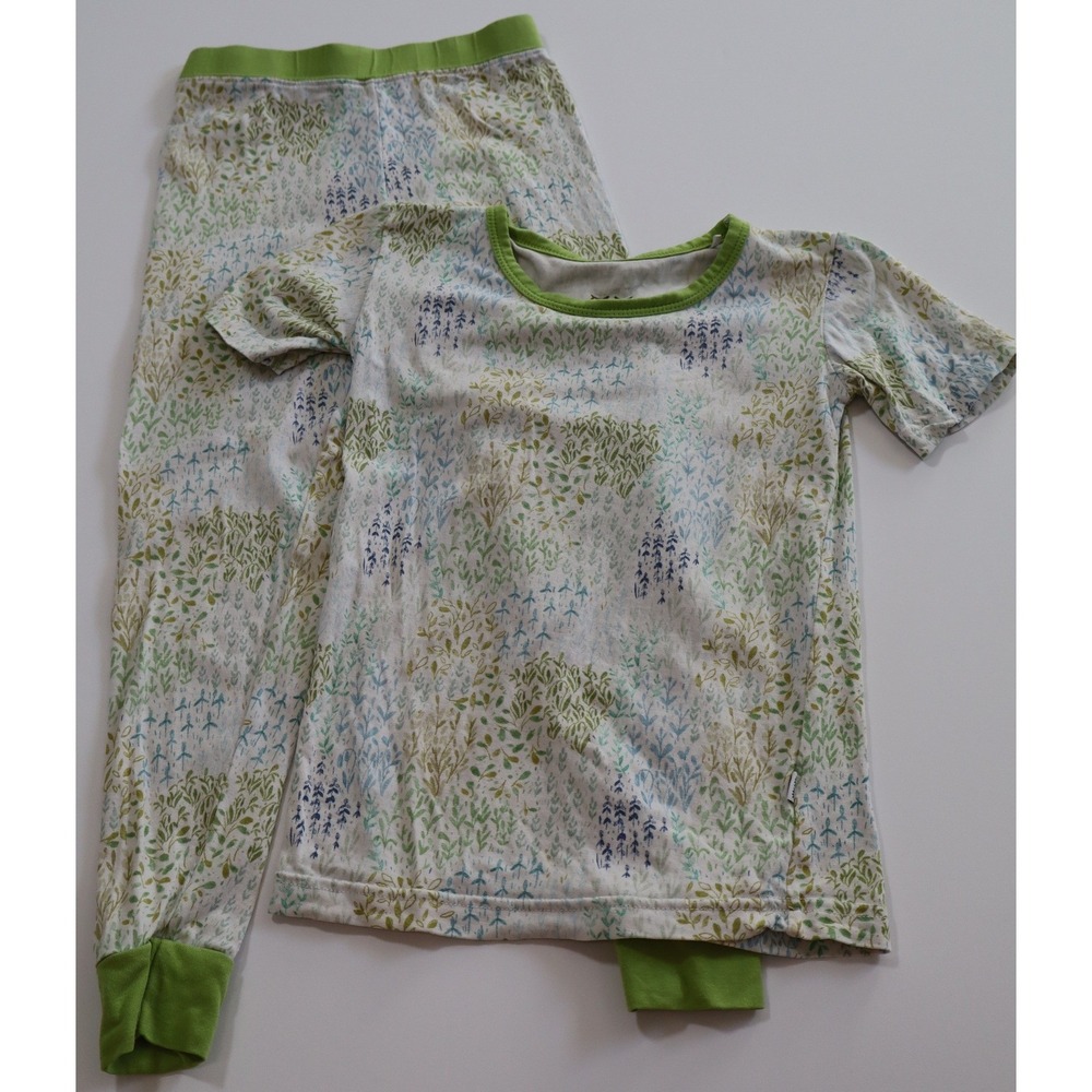 Little Sleepies Botanical Garden Short Sleeve Pajama Set 3T